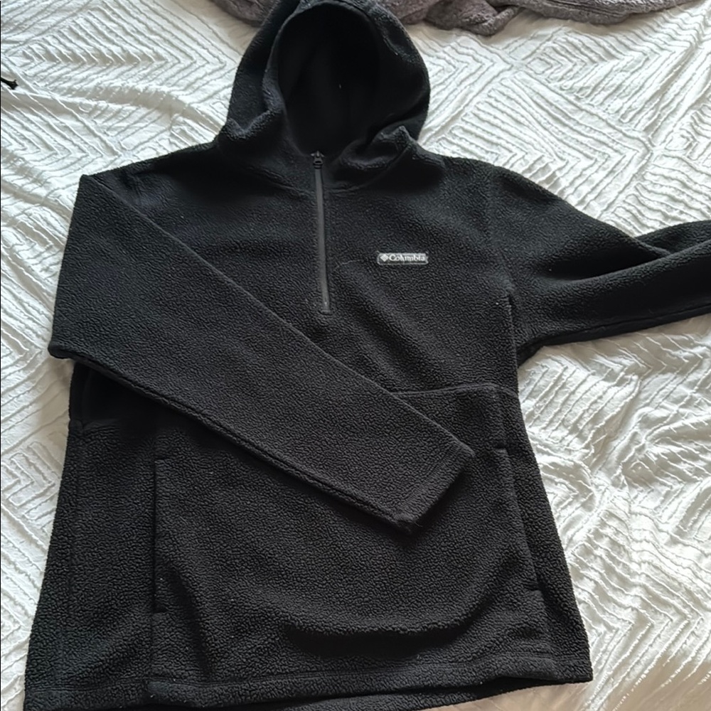 Columbia Men's Charcoal Zip-Up Sweater